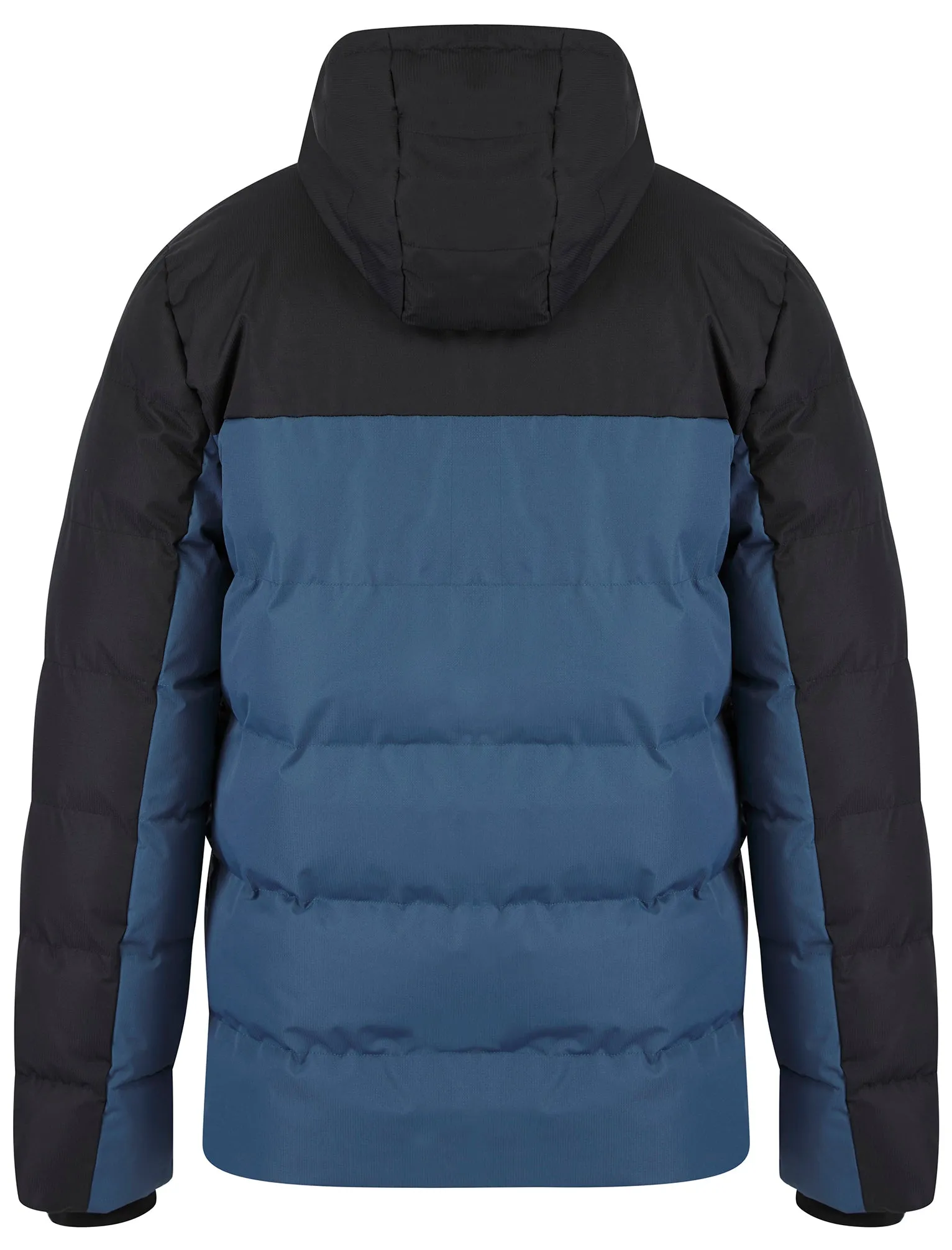 Abu Micro-Fleece Lined Quilted Puffer Jacket with Hood in Sargasso Blue - Tokyo Laundry