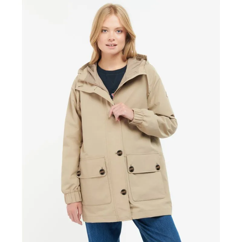 Barbour Somalia Ladies Waterproof Jacket - Light Trench