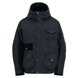 Barbour Weardale Worker Mens Wax Jacket - Navy