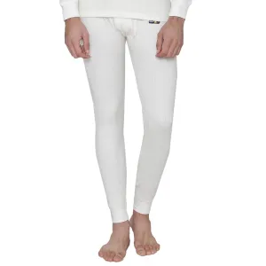 Bontact Men's Plain Regular Fit Thermal Bottom - Off White