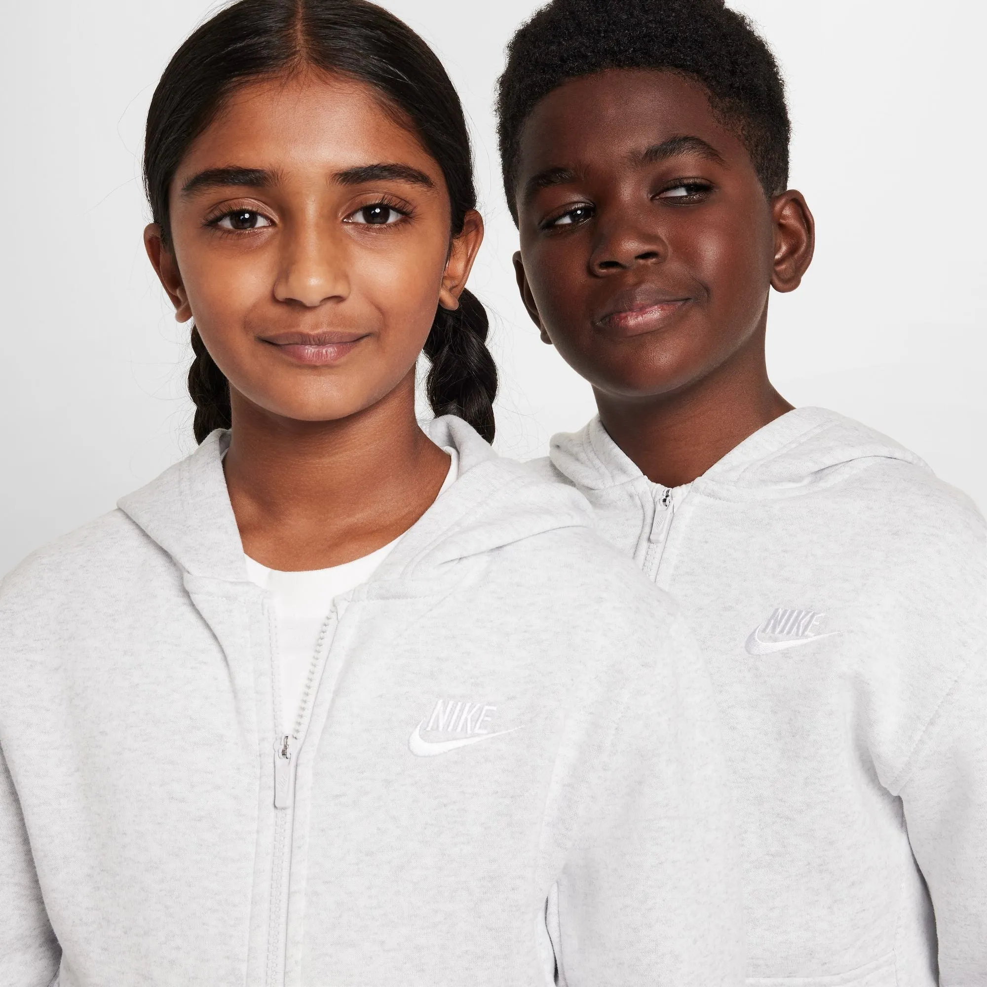 Boys'/Girls' Nike Youth Club Fleece Full-Zip Hoodie