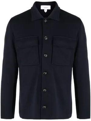 Buttonedd Wool Shirt Jacket