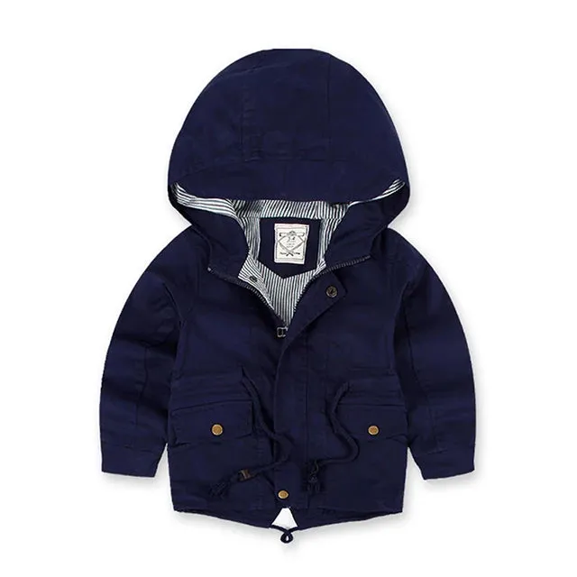 Children Winter Fleece Outdoor Jackets for Boys Hooded Warm Kids Boy Outerwear Windbreaker Fall Baby Boy Coats