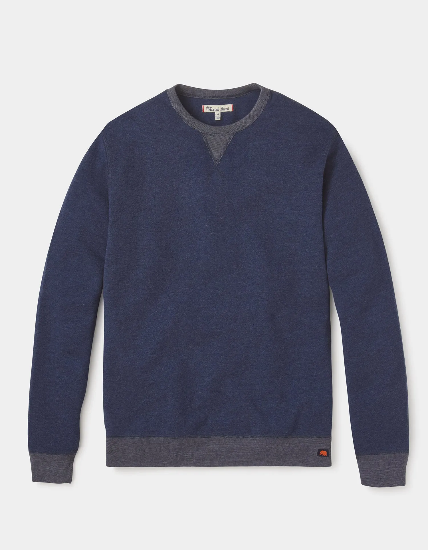 Clay Fleece Pullover in Navy