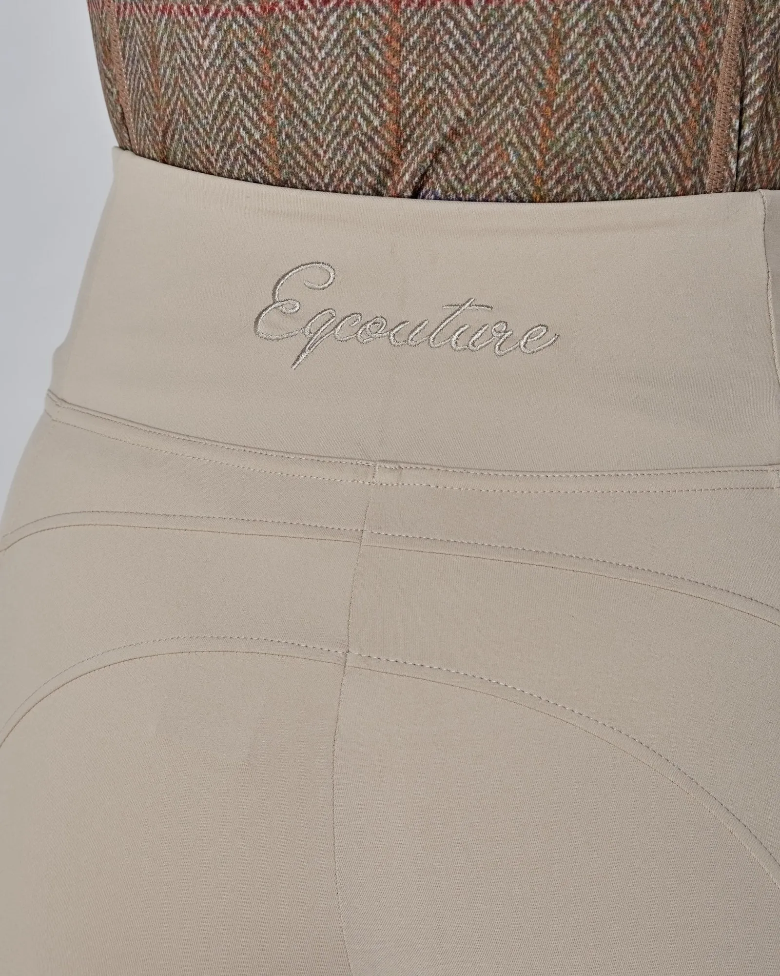 Competition Beige Riding Leggings - No grip - HUNTER BEIGE