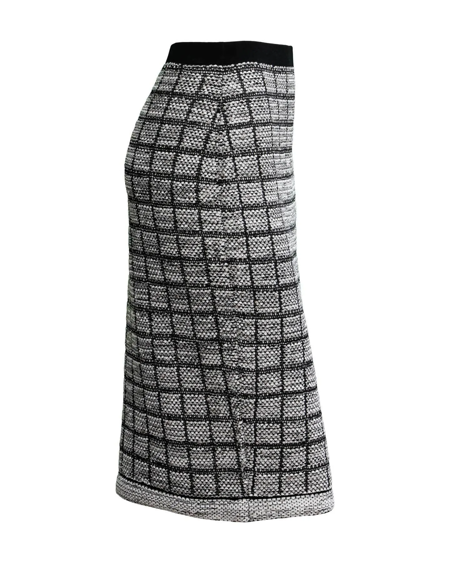 D.Exterior Knitted Pull On Skirt 50546 2NERO