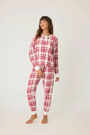 Full of Holiday Spirit Plaid Pant