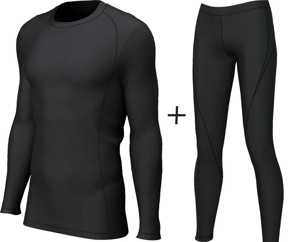 Girls' Xero Degrees Thermal Base Layer COMBO {XO-CH284Y/CH799Y-COMBO}