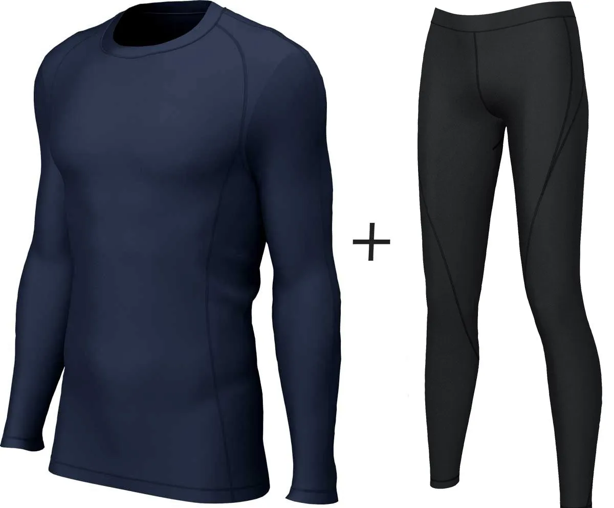 Girls' Xero Degrees Thermal Base Layer COMBO {XO-CH284Y/CH799Y-COMBO}