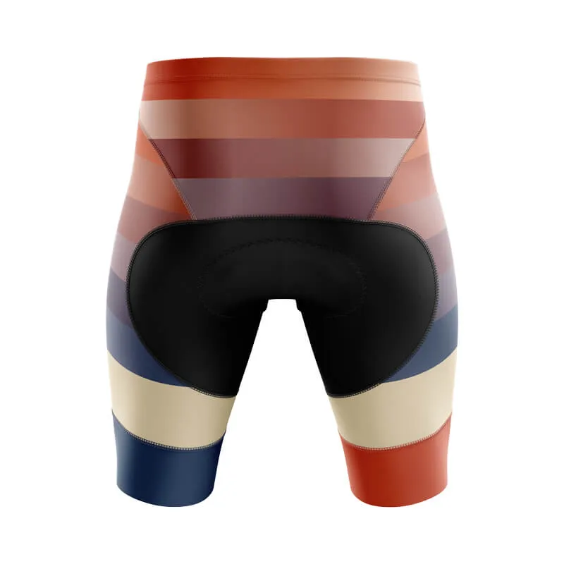 Gradient Frequency Shorts & Pants (Beige-Orange-Blue)