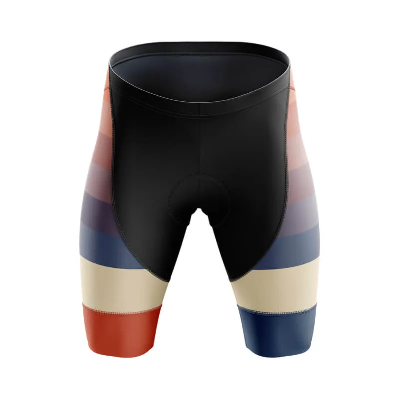 Gradient Frequency Shorts & Pants (Beige-Orange-Blue)