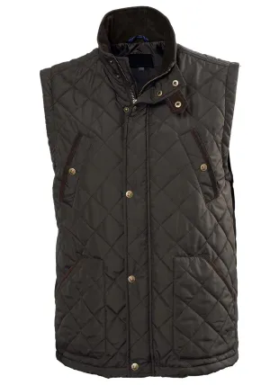 Heritage Quilted Gilet - Green