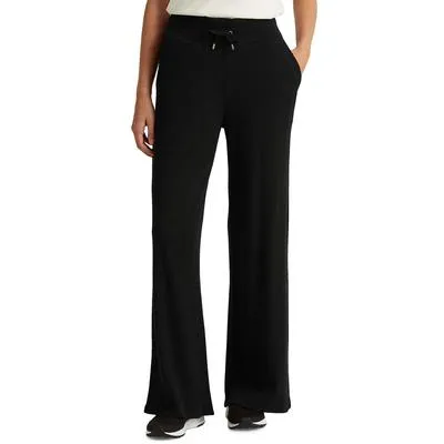 Lauren Ralph Lauren Thermal Waffle-Knit Pocketed Tie Drawstring Sweatpants