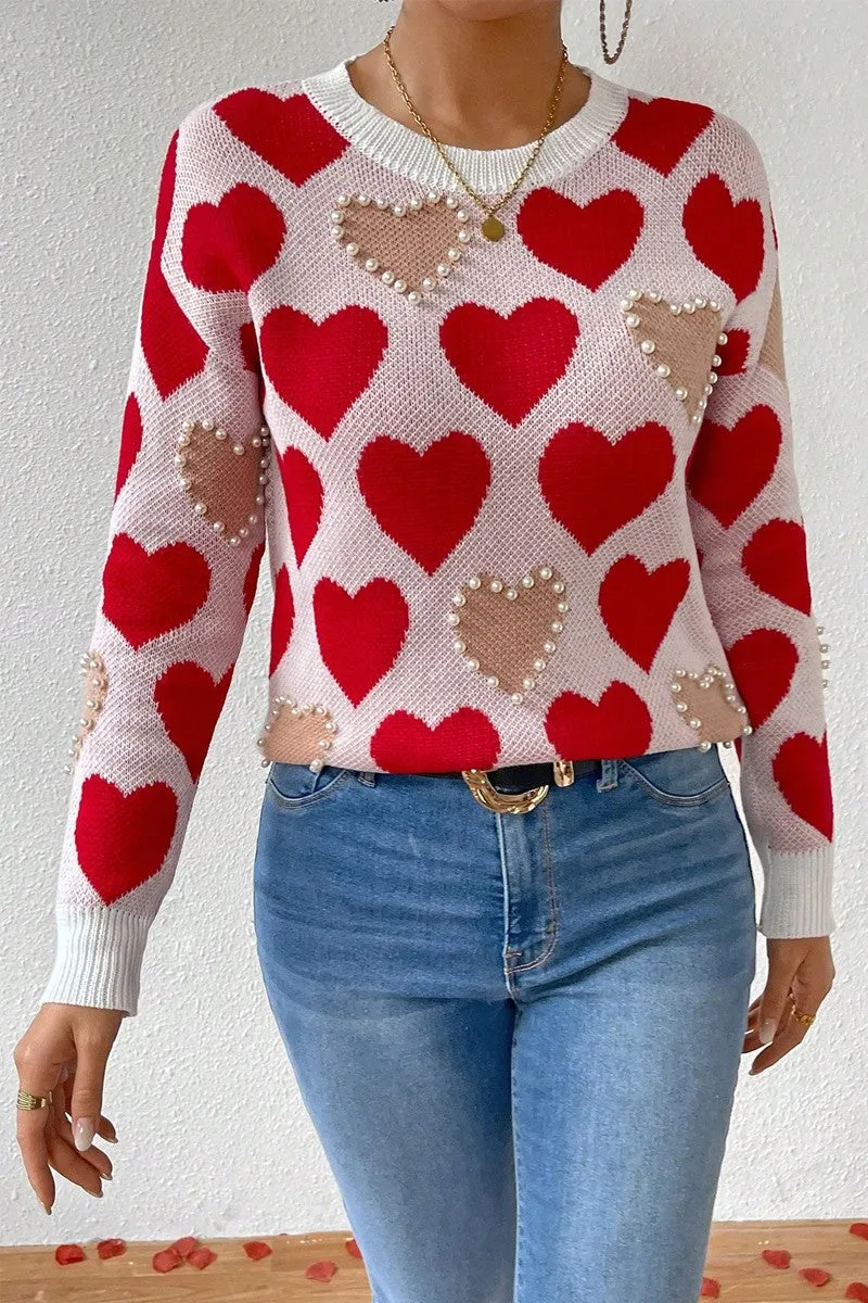 Love in Pearls Sweater