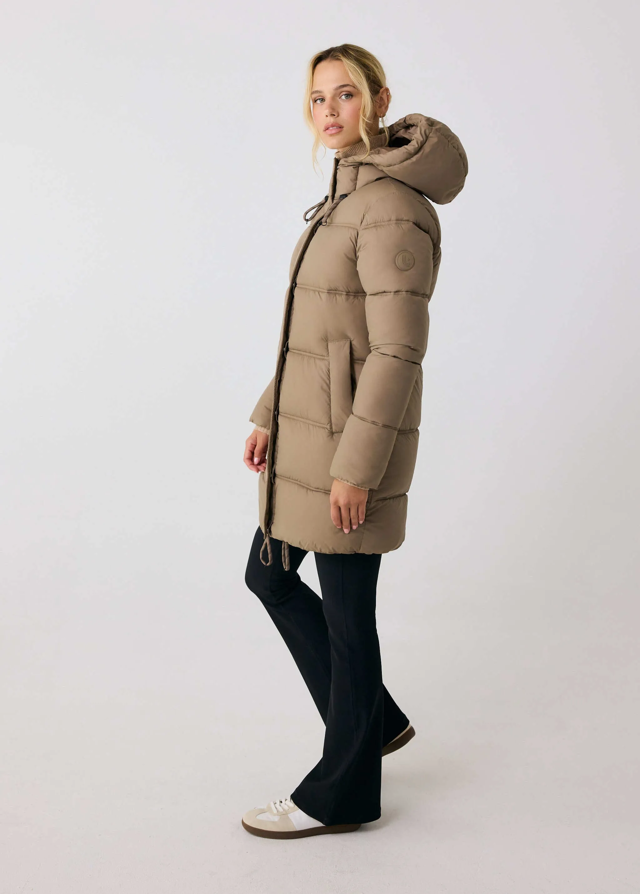 Modern Puffer Synth Down Jacket