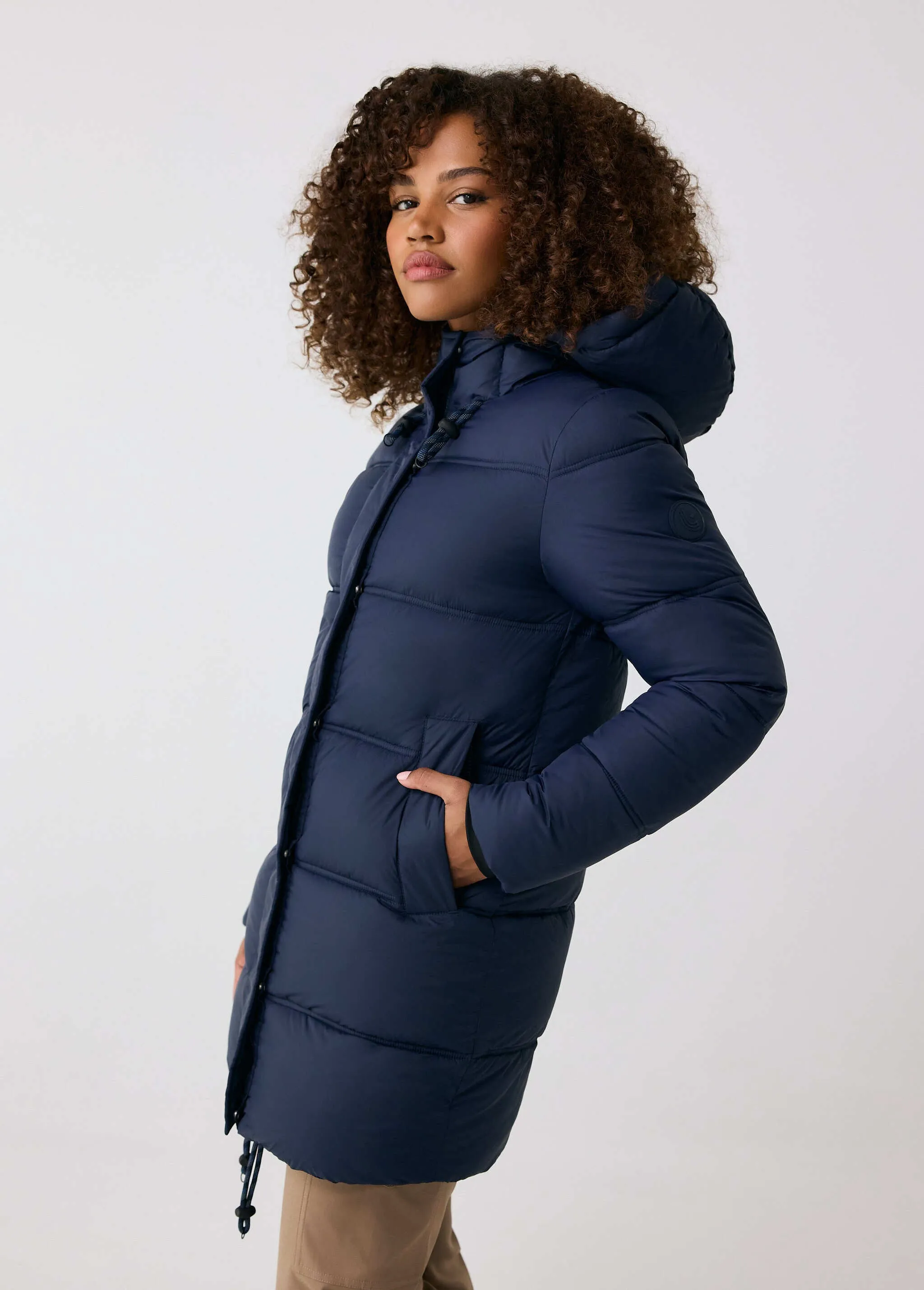 Modern Puffer Synth Down Jacket