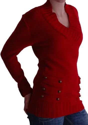 Nebraska V Neck Knitted Jumper