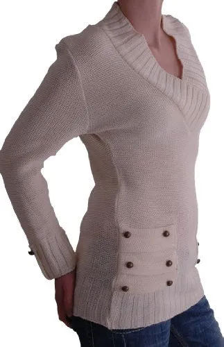 Nebraska V Neck Knitted Jumper