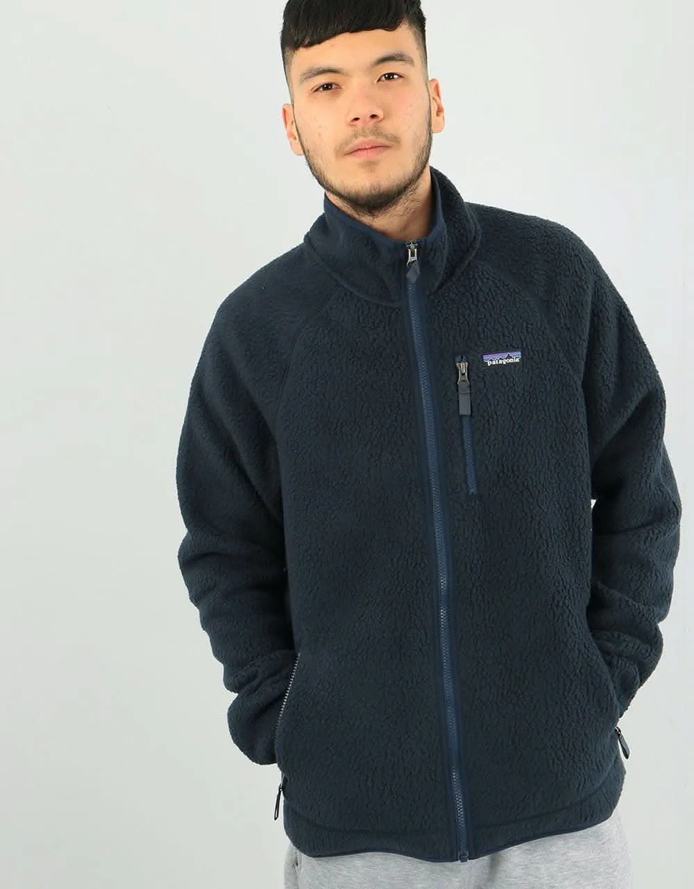 Patagonia Retro Pile Jacket - Navy Blue