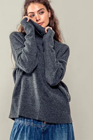 Polished Embrace Turtle Neck Sweater