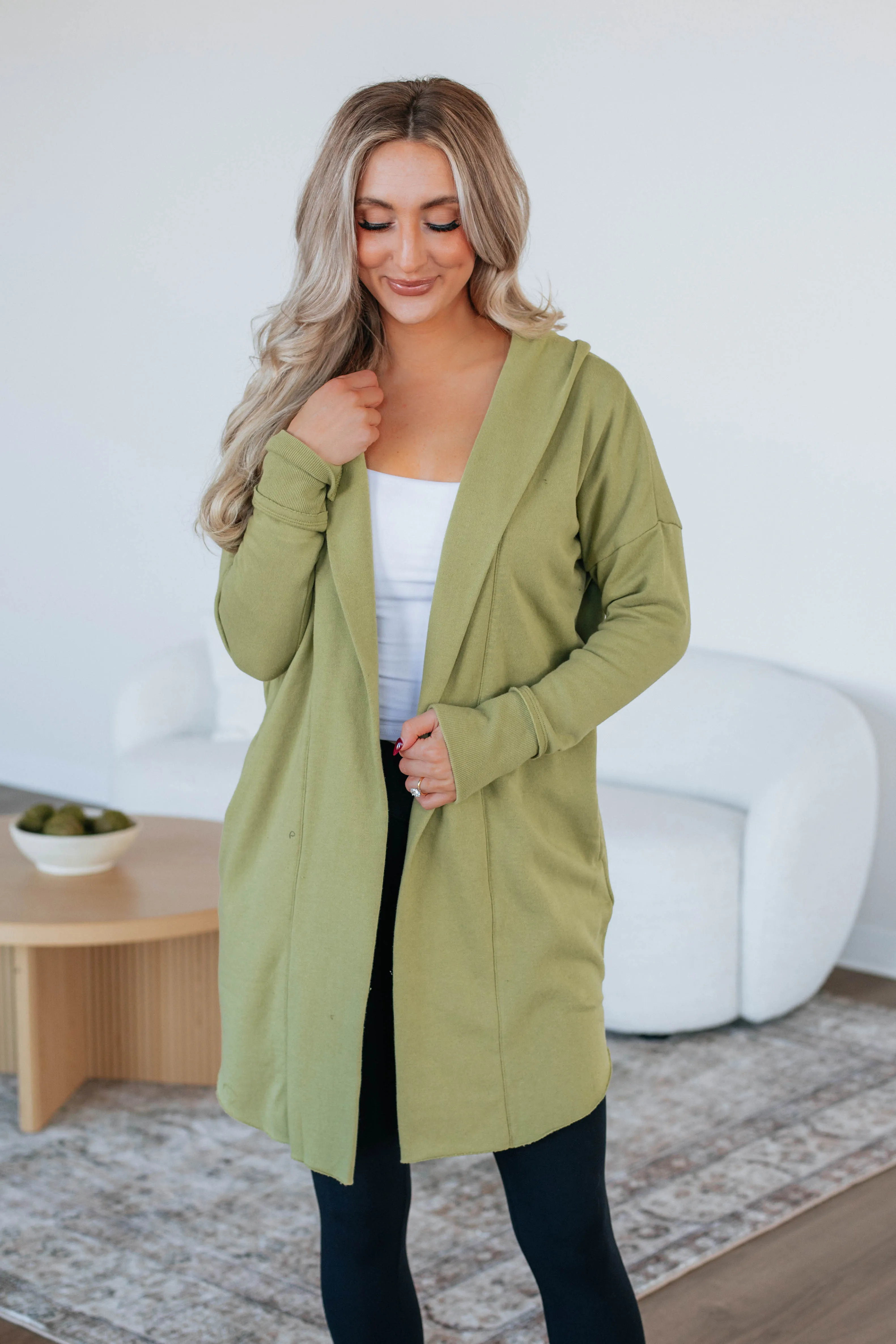 Rebekah Cardigan - Avocado