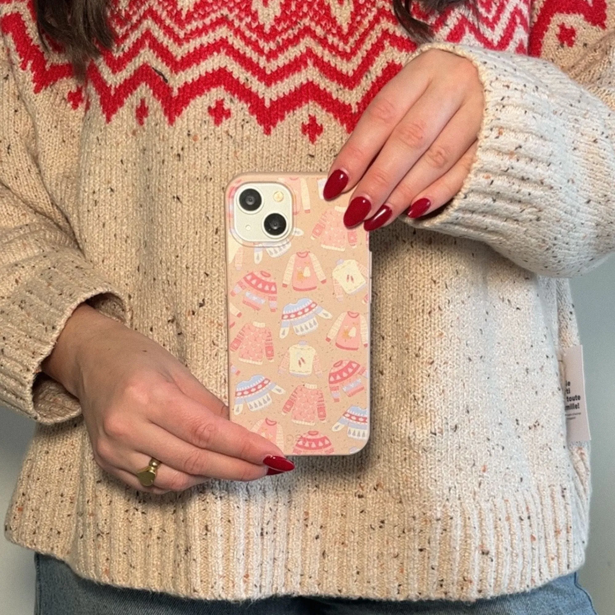 Seashell Sweater Weather iPhone 13 Case