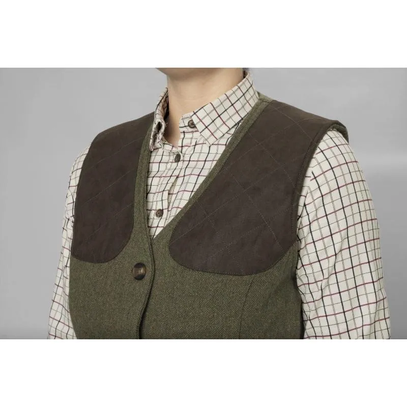 Seeland Hillside Harriet Ladies Waistcoat - Moss Green