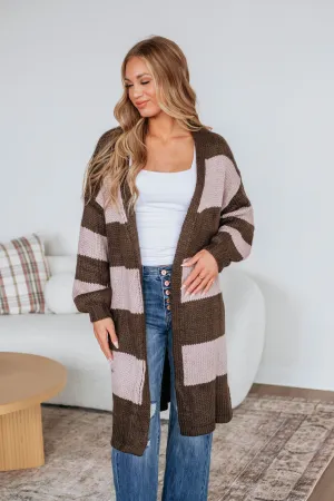 Shada Striped Cardigan