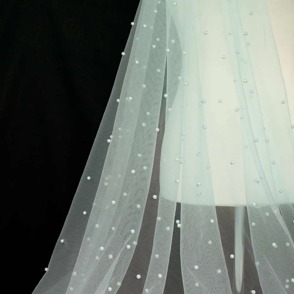 Soft Tulle Pearl Netting