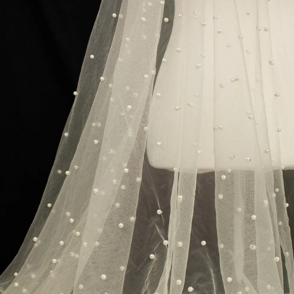 Soft Tulle Pearl Netting