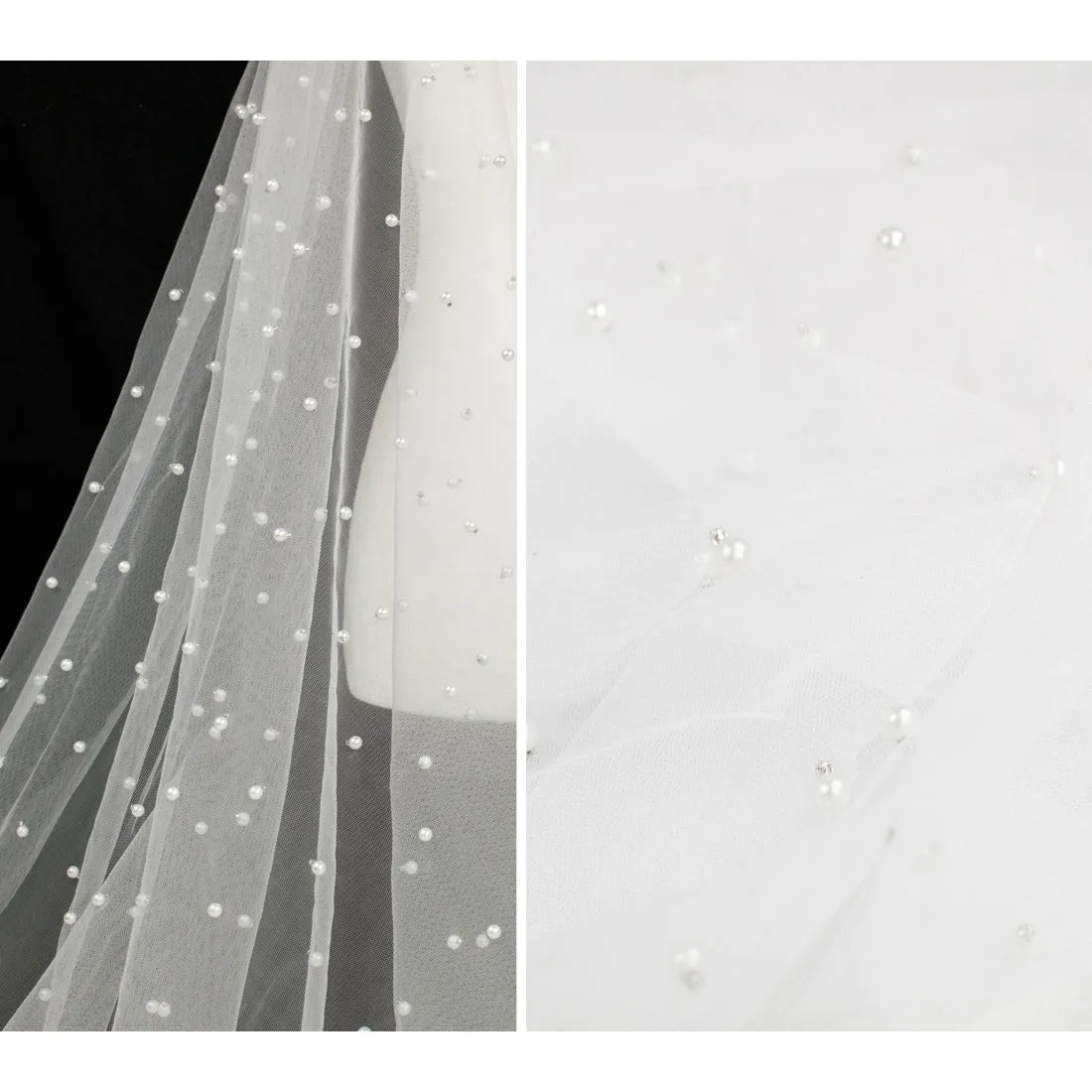 Soft Tulle Pearl Netting