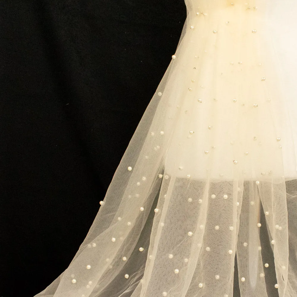 Soft Tulle Pearl Netting