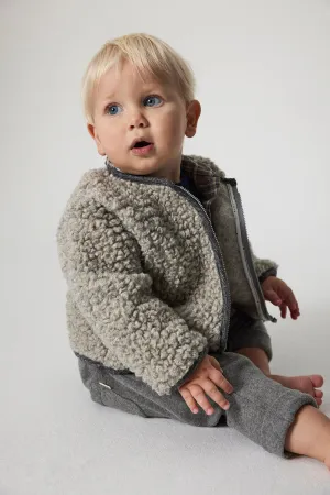 TEDDY FLEECE BABY JACKET