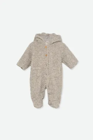 TEDDY FLEECE NEWBORN BEAR SUIT