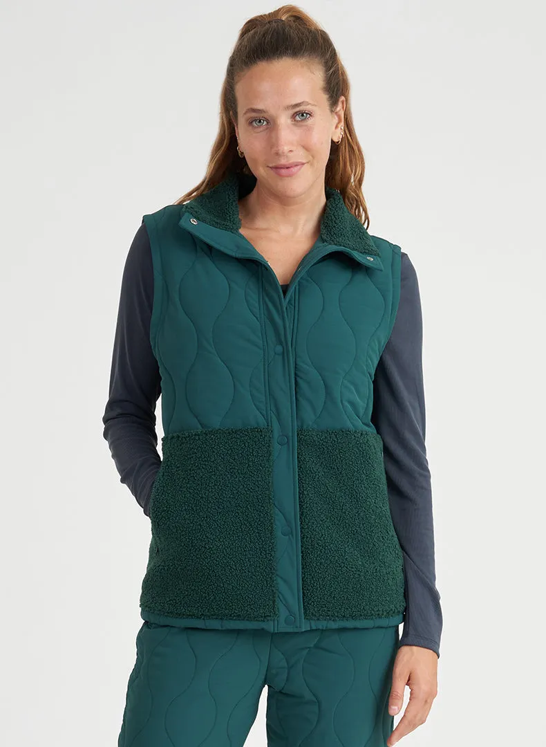 Teddy Quilted Vest