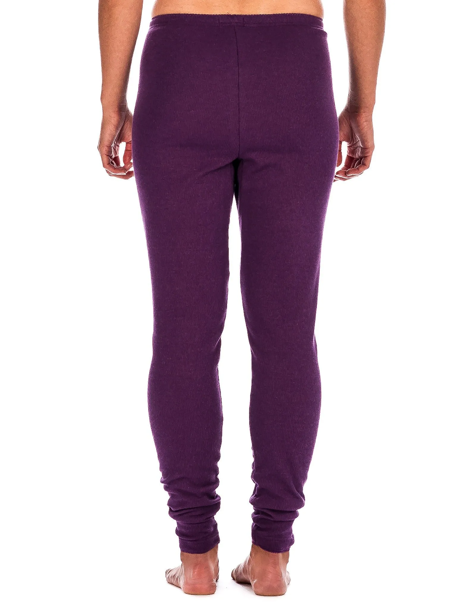 Women's Classic Waffle Knit Thermal Long John Pants